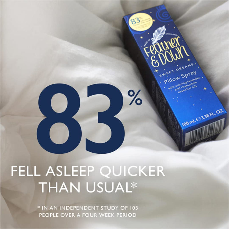 [Australia] - Feather & Down Sweet Dream Pillow Spray (100ml) - With Calming Lavender & Chamomile Essential Oils. Encouraging Calm, Tranquility & a Restful Night's Sleep. 