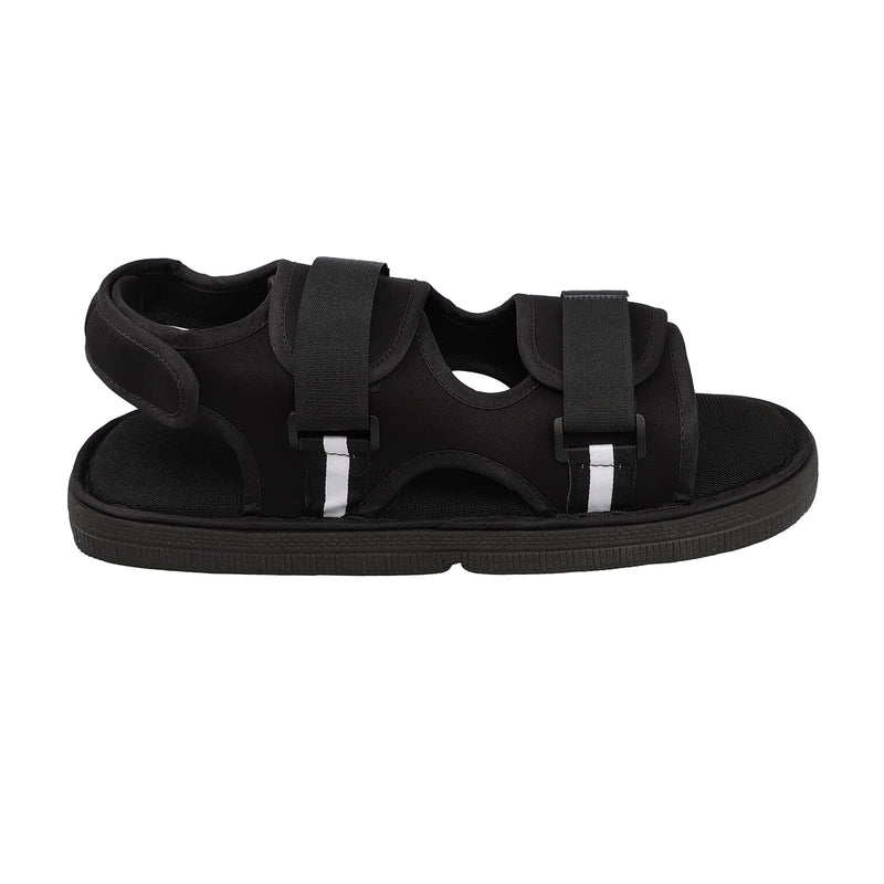 [Australia] - NICEYEA Post-op Shoe for Broken Foot or Toe Walking Shoe Cast Boot Stress Fracture Brace Orthopedic Sandal with Adjustable Strap Left or Right Foot M 