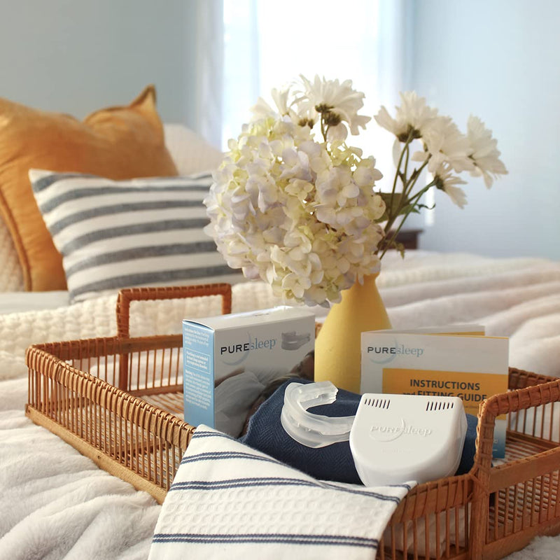 [Australia] - PureSleep Anti-Snoring Mouthpiece – Helps Stop Snoring – The Original Anti-Snoring Solution – Comfortable & Adjustable – Over a Million Units Sold – Made in The USA 