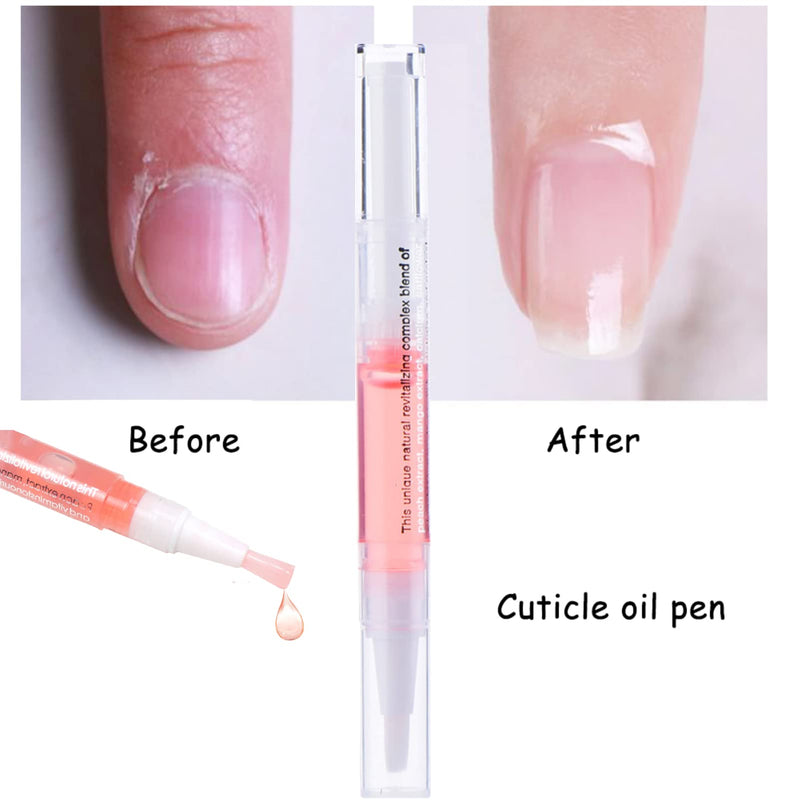 [Australia] - Nail & Cuticle Oil Pen for Nail Care, Nail Oil Pen Rose Nail Oil Hand & Nail Treatment Pedicure 