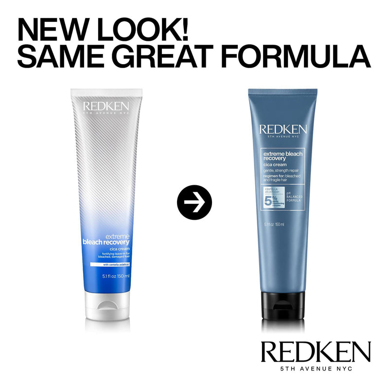 [Australia] - Redken | Cica Cream, Nourishes & Heals, For Bleached Hair, Extreme Bleach Recovery, 150 ml 