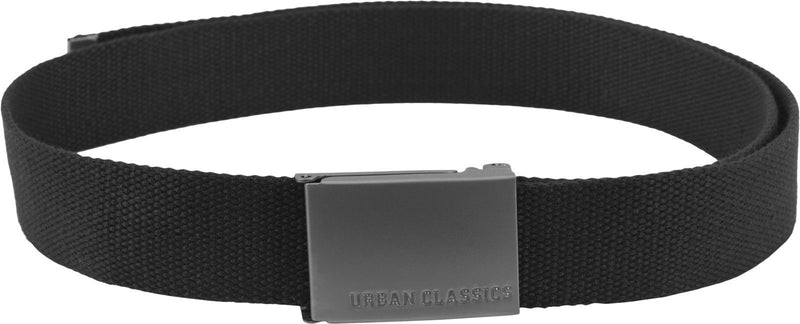 [Australia] - Urban Classics Gürtel Canvas Belt One Size Black 