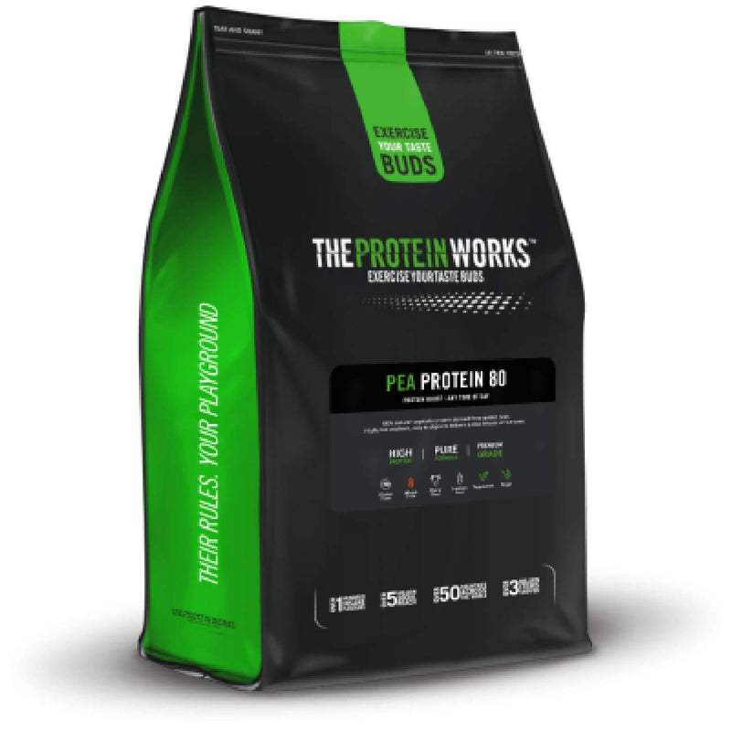 [Australia] - Protein Works - Pea Protein Isolate Protein Powder | 100% Plant-Based & Natural | Gluten Free | No Added Sugar | Chocolate Silk | 500 g 500 g (Pack of 1) 