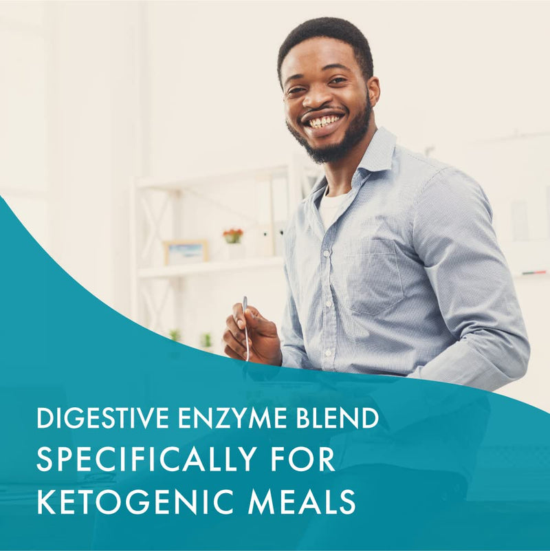 [Australia] - Real-Zymes™ Keto Digestive Enzymes Supplement with Probiotics for Better Digestion - Natural Support for Relief of Bloating, Gas, Belching, Diarrhea, Constipation, IBS, etc. - 30 Caps 30 Count (Pack of 1) 