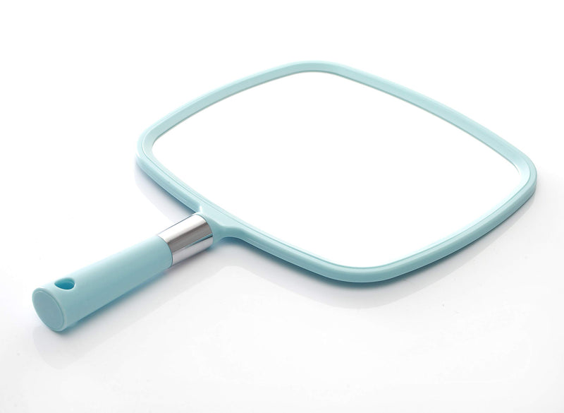 [Australia] - Miss Sweet Handheld Mirror Makeup Mirror (Blue) Blue 