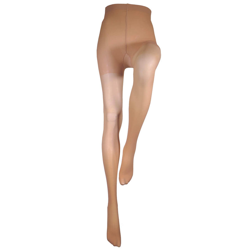 [Australia] - Truform Sheer Compression Pantyhose, 20-30 mmHg, Women's Shaping Tights, 20 Denier, Beige, Medium 