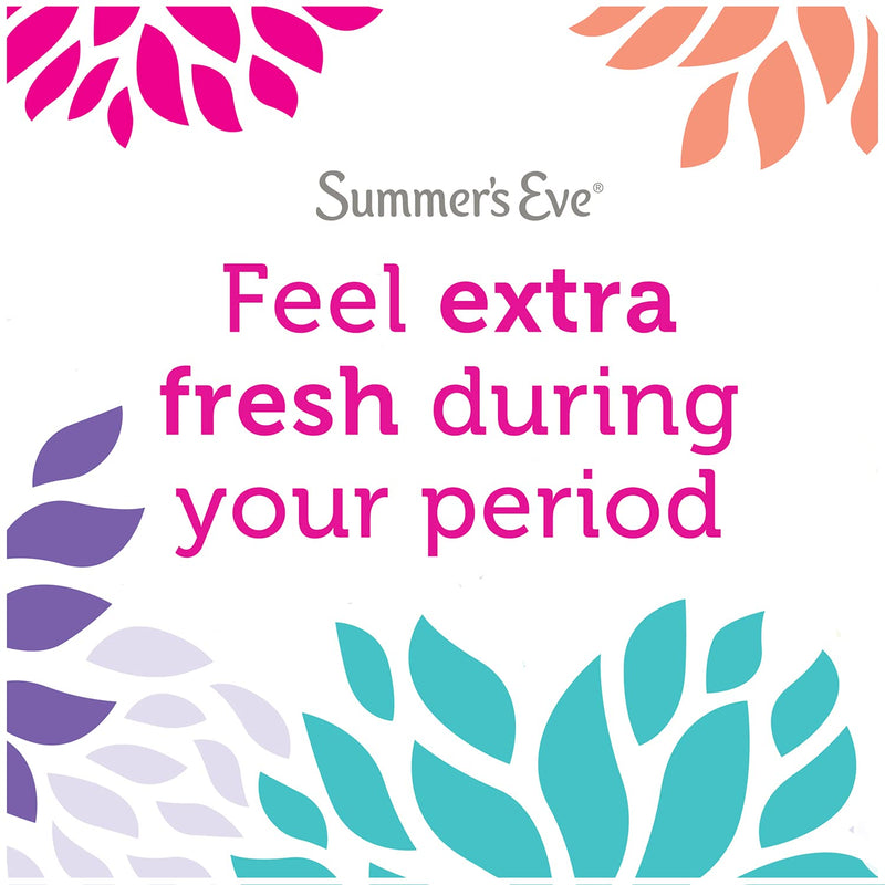 [Australia] - Summer's Eve FreshCycle Cleansing Cloths | Reduces Period Odor | 24 Count 24 Count (Pack of 1) 