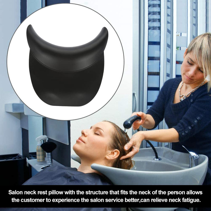 [Australia] - Salon Neck Rest Shampoo Bowl Gel Neck Cushion, Silicone Spa Shampoo Neck Head Rest Cushion, Hairdresser Sinks Shampoo BasinsTrays Neck Support for Hair Washing 