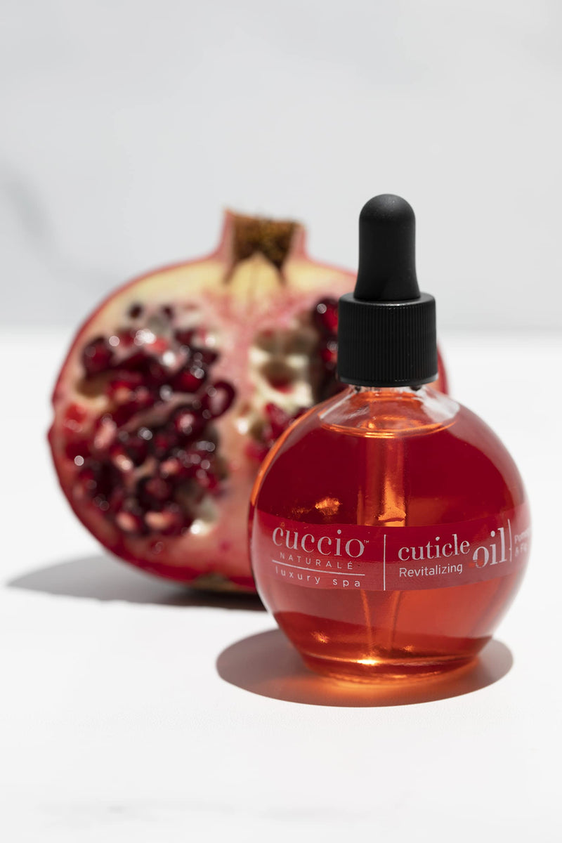 [Australia] - Cuccio Naturale Milk and Honey Cuticle Revitalizing Oil with Cuccio Naturalé Pomegranate & Fig Cuticle Revitalizing Oil Milk & Honey / Pomegranate & Fig Bundle 2.5 Fl Oz (Pack of 2) 