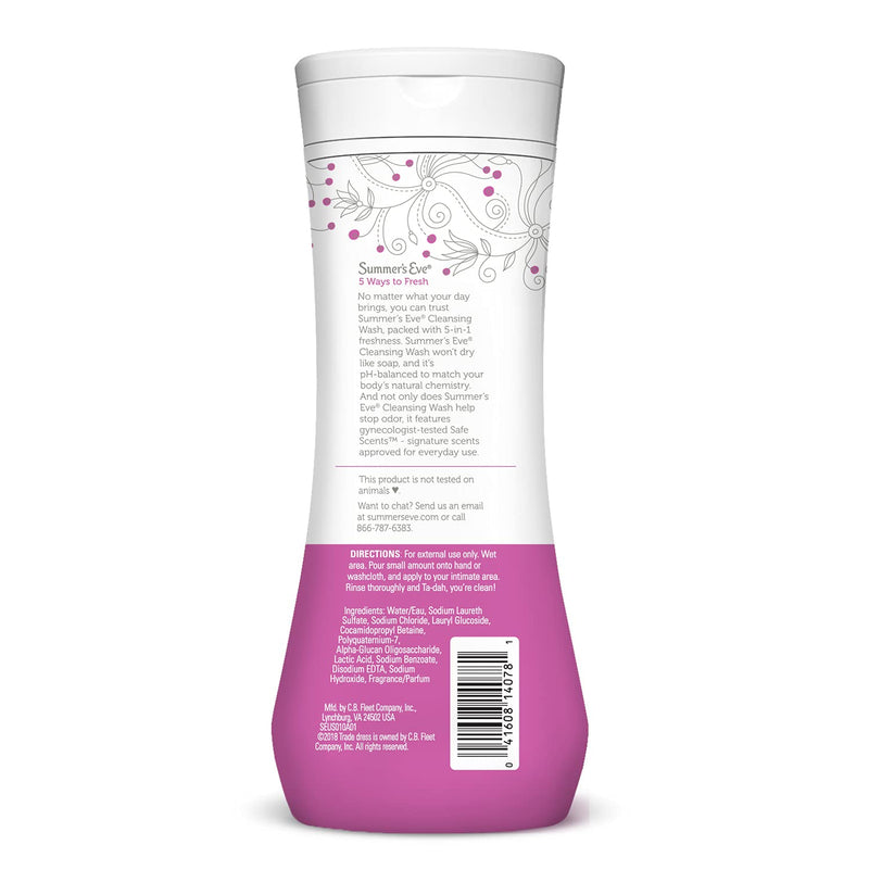 [Australia] - Summer's Eve Cleansing Wash, Simply Sensitive, pH-Balanced, Dermatologist & Gynecologist Tested, 15 Fl Oz 15 Fl Oz (Pack of 1) 