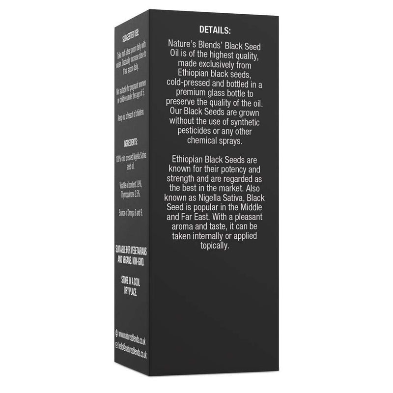 [Australia] - Ethiopian Strong Cold Pressed Black Seed Oil, 100ml 100 ml (Pack of 1) 