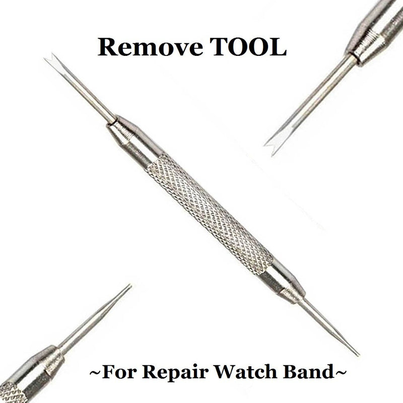 [Australia] - Olytop for 18mm Quick Release Spring Bars Pins - 6PCS Stainless Steel Watch Replacement Band Spring Bars Strap Link Pins Diameter 1.5mm +Watch Repair Spring Bar Tool (18mm) 