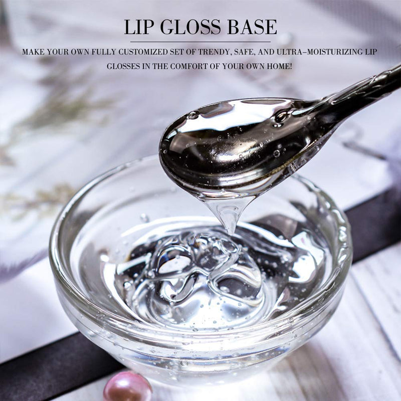 [Australia] - Hankyky Moisturize Lip Gloss Base Gel Lip Glaze Base 40ML for Making Your Own Lip balm, Diy Lip Plumper Making Organic Vegan Lip Balm Diy lip Glow Diy clear lip gloss Making your lip tint Lip Maximize 