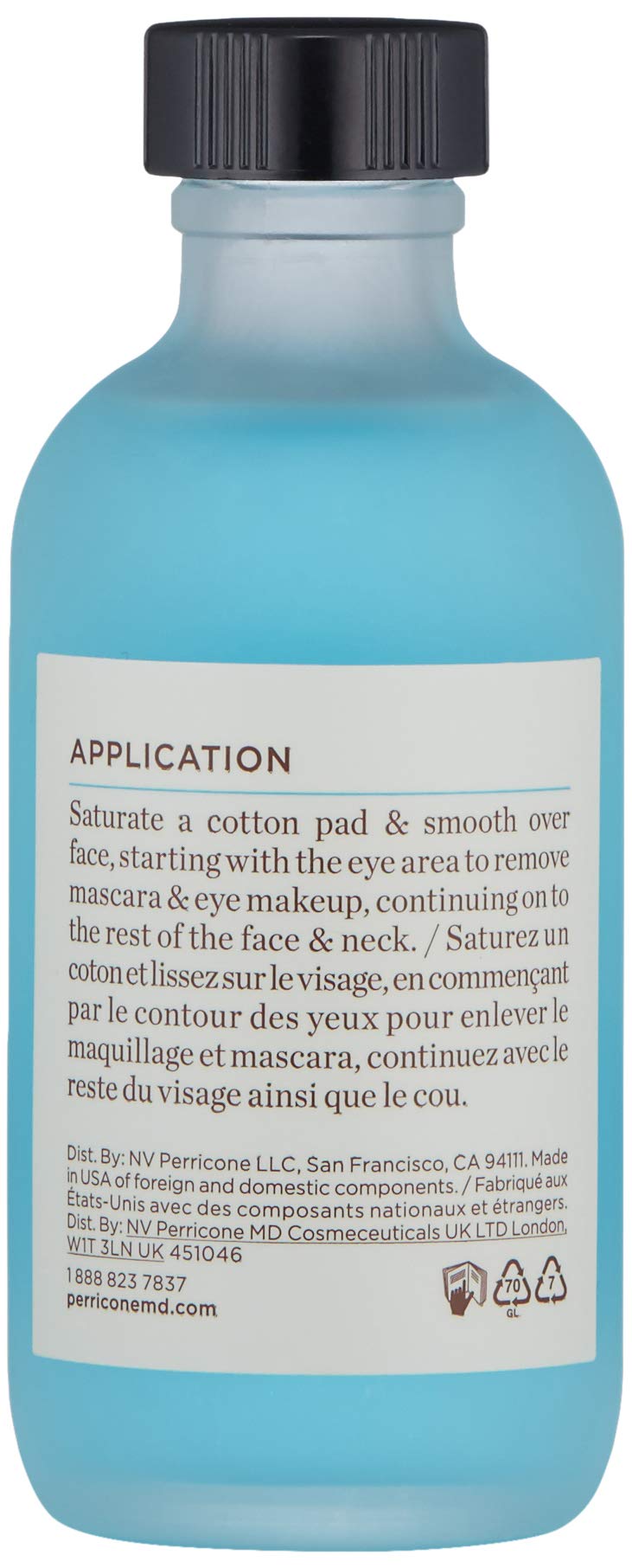 [Australia] - Perricone MD, NoRinse Micellar Cleansing Treatment, Unscented, 0.254 ml 