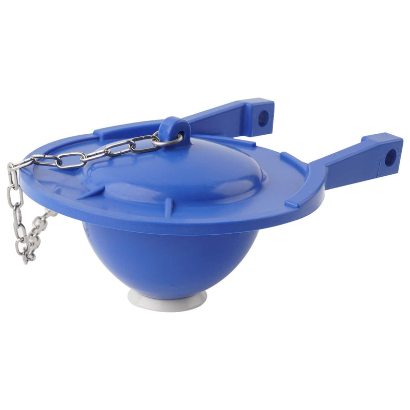 [Australia] - Toilet Flapper Compatible with TOTO Flapper Model THU140S, Replaces 3-Inch Flappers Long Lasting Rubber Seal Water Saving- Including Stainless Steel Chain and Hook, Easy to Install(Pack of 1, Blue) 1 Pack 