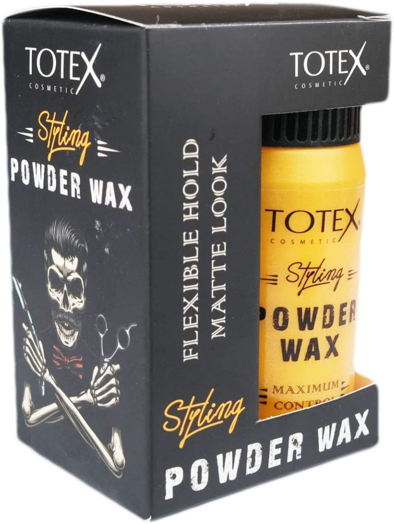 [Australia] - Totex Hair Styling Texturizing Powder Wax - Volumizing Thickening Dust Powder Flexible Hold Matte Look Maximum Control for Men & Woman 20 gr (Pack Of 1) 
