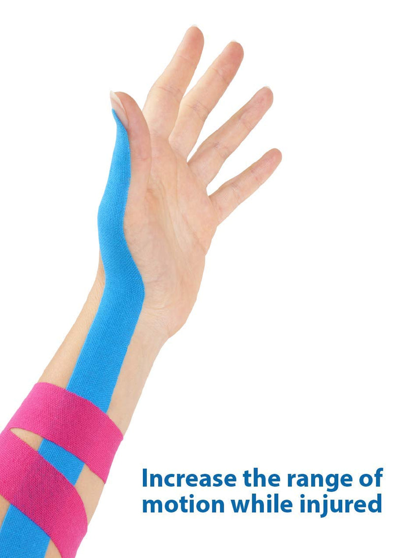 [Australia] - Titanium Sports Kinesiology Tape - 5m Roll of Elastic Water Resistant Tape for Support & Muscle Recovery - Quality Sports Tape Beige 