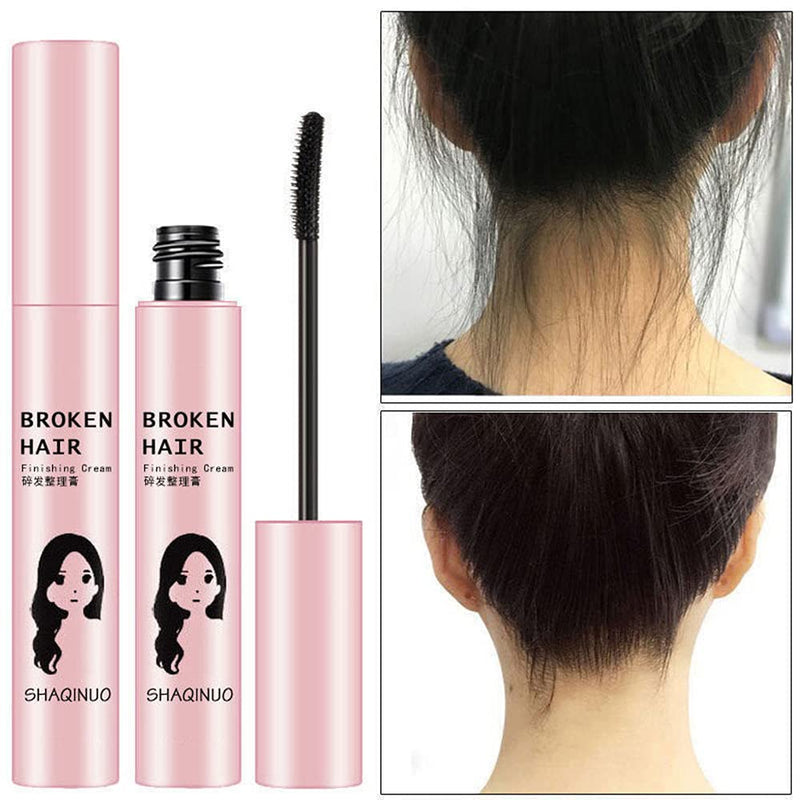 [Australia] - Hair Feel Stick, 2-Pack Hair Feel Finishing Stick, Hair Finishing Stick, Broken Hair Finishing Cream, Hair Styling Wax Stick, Hair Mascara Styling Gel Refreshing Not Greasy Fixing Bangs Stereotypes 