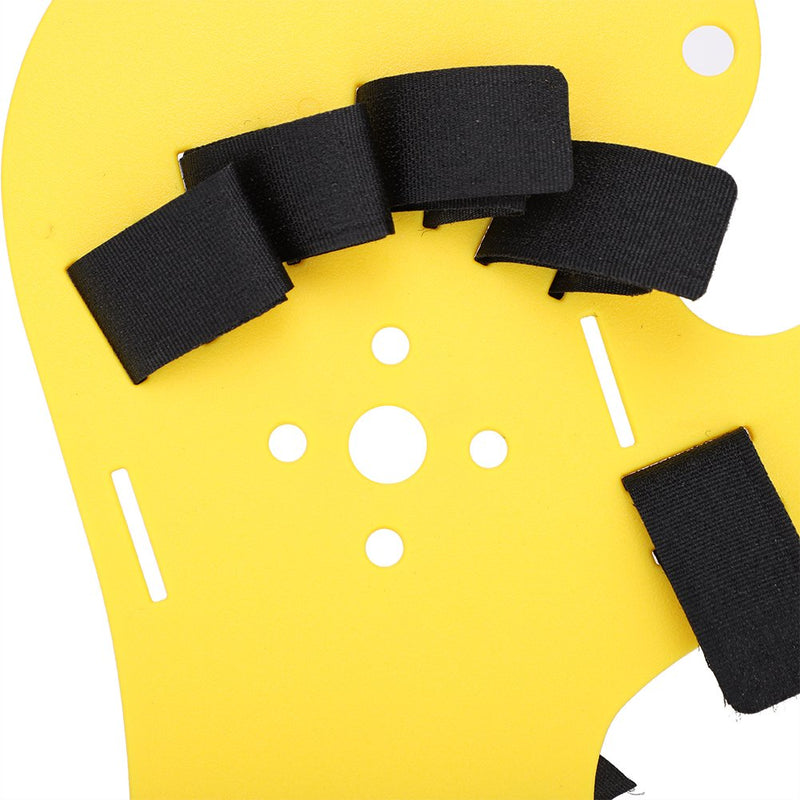 [Australia] - Finger Orthotics Extended Type Fingerboard Stroke Hand Splint Training Support(Yellow) Yellow 