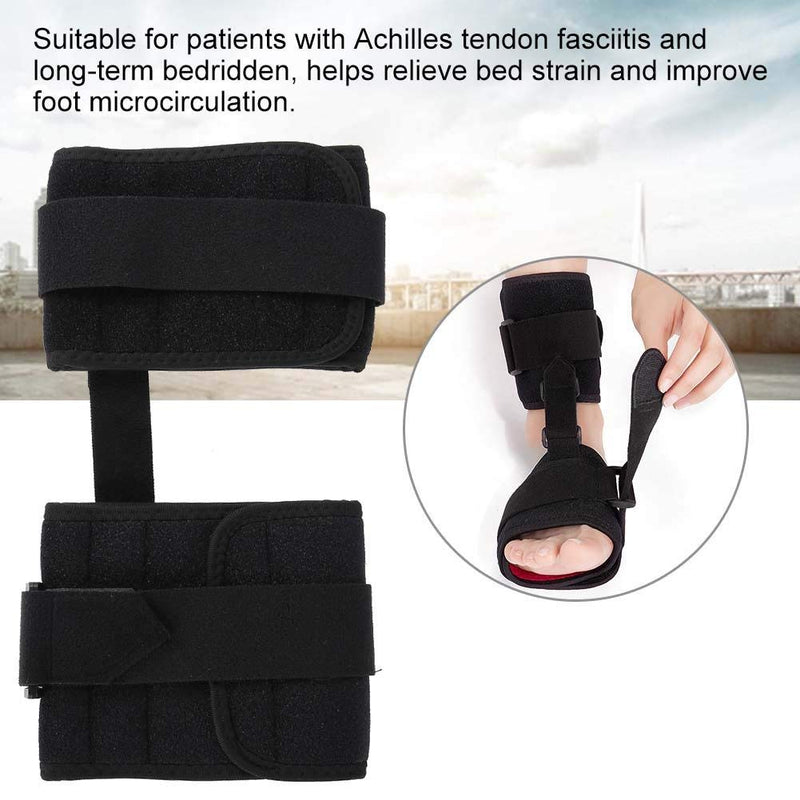 [Australia] - Adjustable Foot Drop Brace, Orthosis Ankle Correction Dropfoot Brace Unisex Arch Support Protection for Both Right/Left Foot Prevent Dragging 
