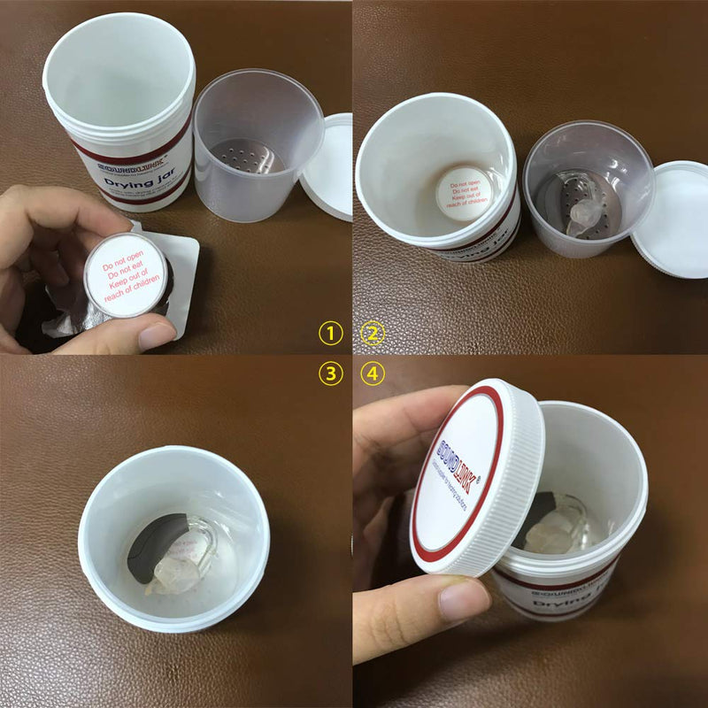 [Australia] - 4PCS Hearing Aid Drying Capsule for Phonak Charger Case 