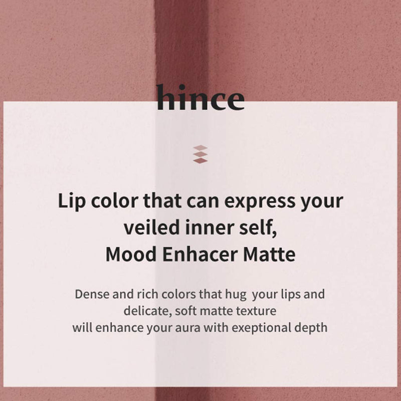 [Australia] - hince Mood Enhancer Matte 3.5g - Soft Matte Velvet Lipstick with Rich Color, Flake-Free, Slim Fitting Texture, Dense and Sensuous Mood Enhancing Color Spectrum (Allure) Allure 