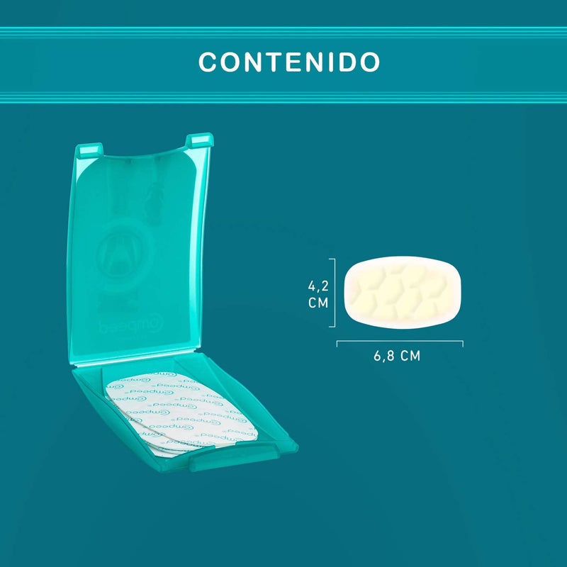 [Australia] - COMPEED Extreme Medium Ampoules with 20% Plus Pad, 5 Hydrocolloid Dressings - Foot Treatment, Cures Quickly, Dressing Size 1.5 x 2.5 inches 