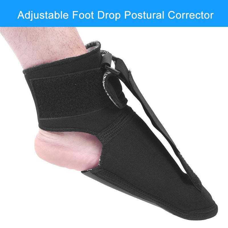 [Australia] - Foot Drop Brace, Night Plantar Fasciitis Sleep Support Corrector for Left and Right Feet Eases Symptoms of Achilles Tendonitis Provides(L) L 