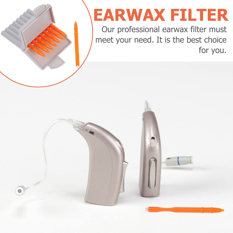 [Australia] - Earwax Filter Disposable Earwax Guards Durable Hearing Aid Protection Earwax Guards Filters Accessories for Hearing Aids 