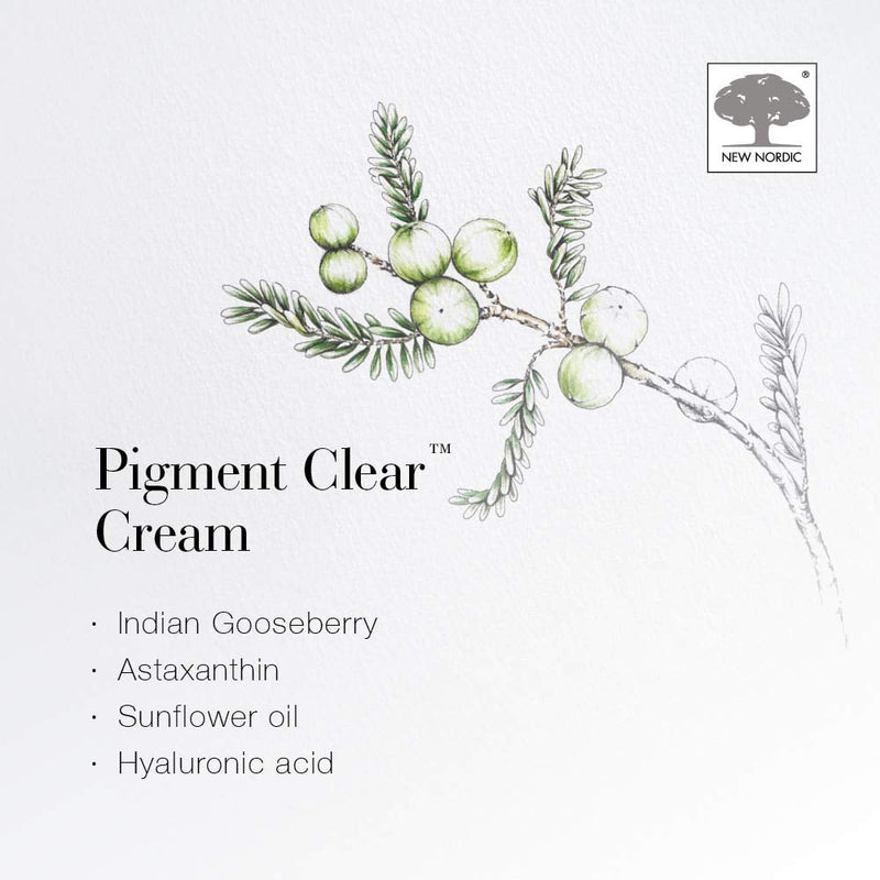 [Australia] - New Nordic Ltd Pigment Clear - Face Cream - 50ml - Antioxidant Brightening Cream for Facial Skin - Suitable for Men and Women 