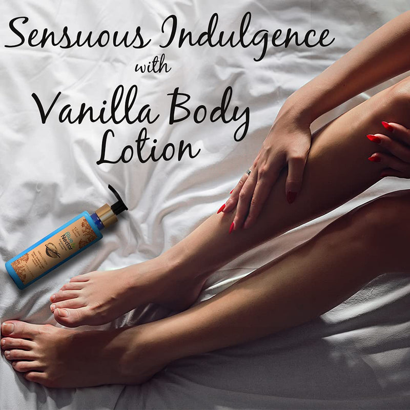 [Australia] - Blue Nectar Shea Butter Warm Vanilla and Sugar Body lotion Cream with Vitamin E for ultra hydration (12 Herbs, 200 ml) 