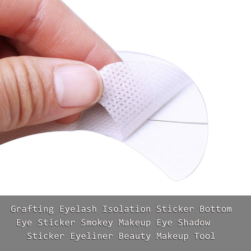 [Australia] - Pengxiaomei 100 Pcs Eyeshadow Pads Stencils, Professional Eyeshadow Shield Eyeshadow Patches for Eye Makeup Supplies 