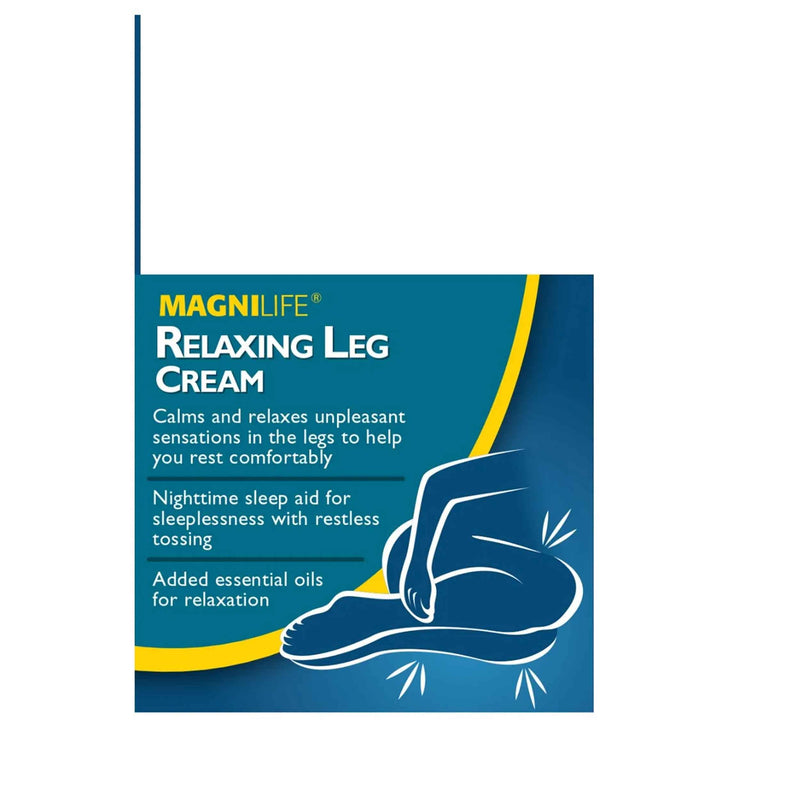 [Australia] - MagniLife Relaxing Leg Cream PM, Deep Penetrating Topical for Pain and Restless Leg Syndrome Relief, Naturally Soothe Cramping, Discomfort, and Tossing with Lavender and Magnesium - 2 Packs of 4oz 