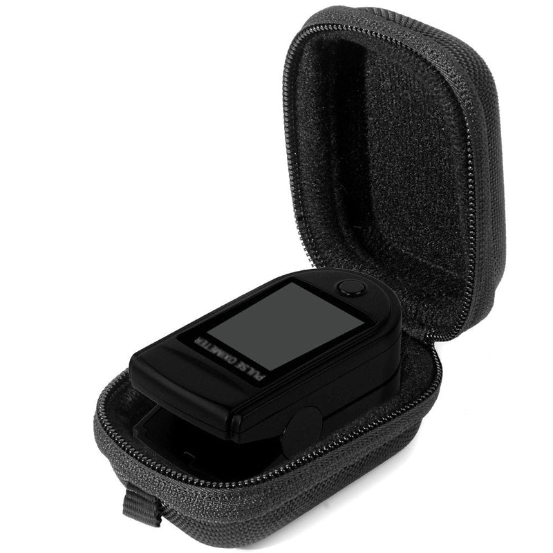 [Australia] - WGear Case for Zacurate Pro 500DL, Childrend: Innovo Deluxe, Santamedical 2. Facelake FL400 t. FL350: Vive Precision Spo2 Accumed cms-50dl, 50D1, Healthtree (Black) Black 