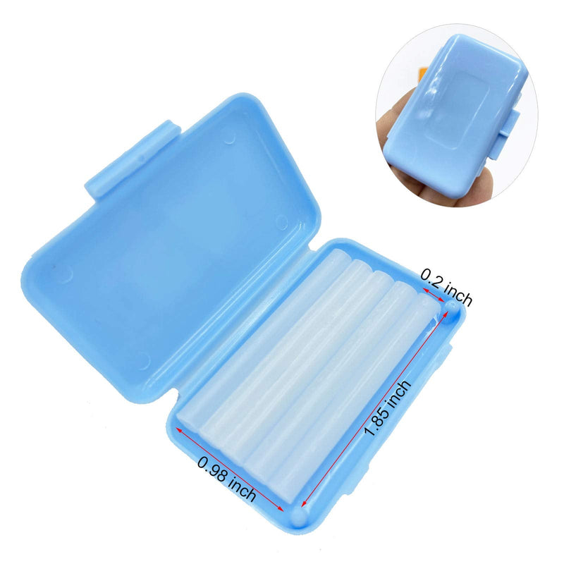 [Australia] - Orthodontic Wax for Braces, HRASY 10 Pack Dental Wax Brace Wearer Wax for Relieving Irritation and Pain, Blue Mint Flavor 