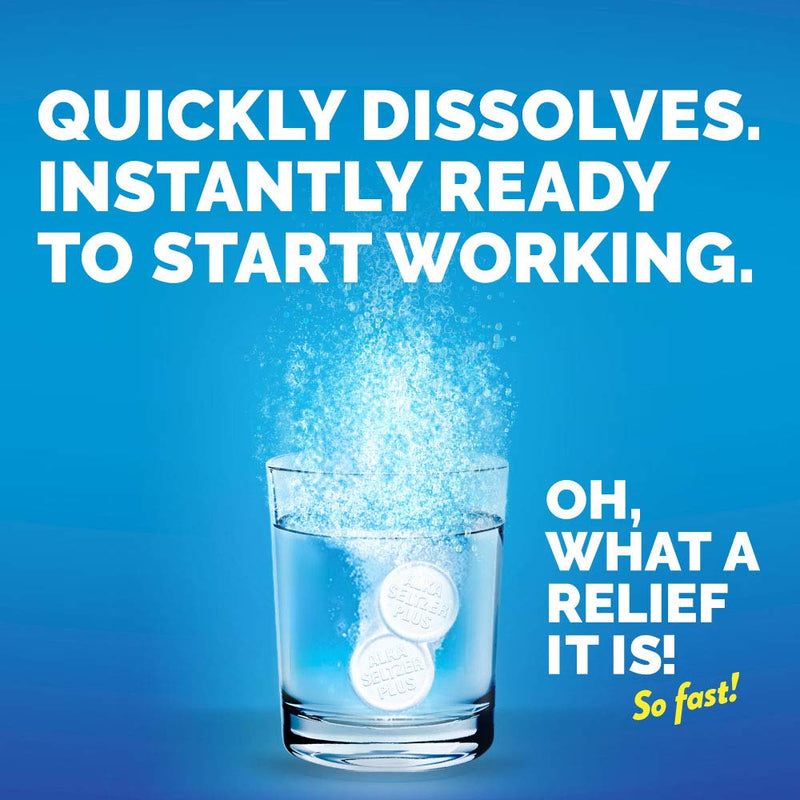 [Australia] - ALKA-SELTZER PLUS Severe Non-Drowsy Cold & Cough PowerFast Fizz Effervescent Tablets, Citrus, 20 Count (Pack of 1) 