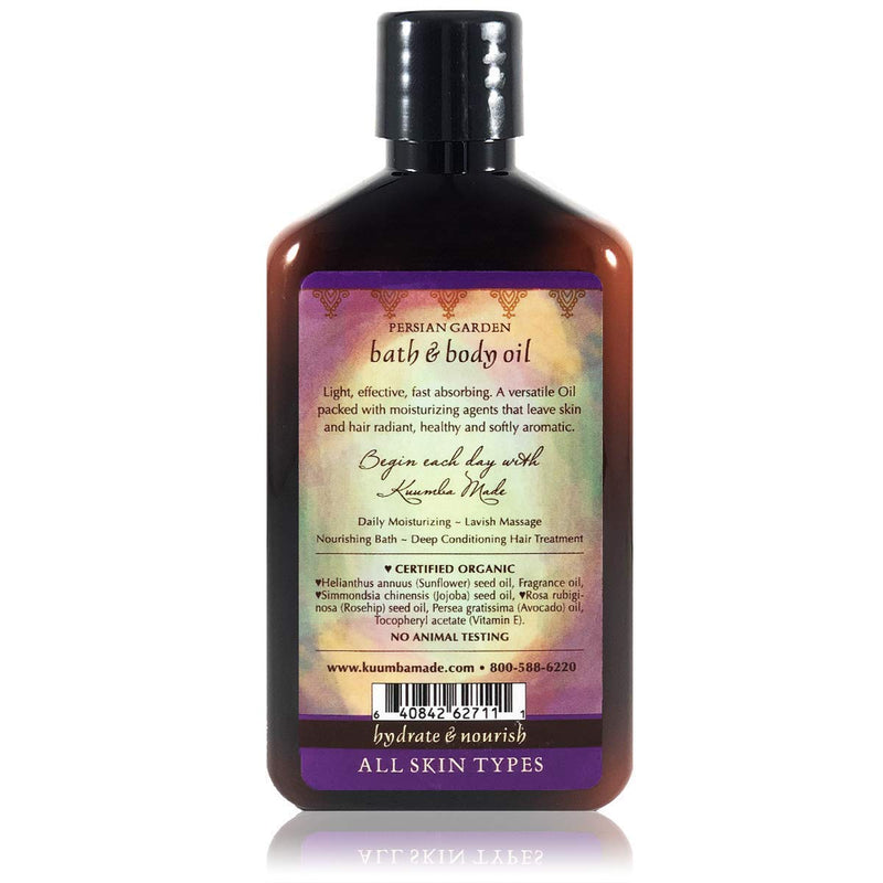 [Australia] - Kuumba Made Persian Garden Bath & Body Oil, Certified Organic, 6-Ounces (1-Unit) 