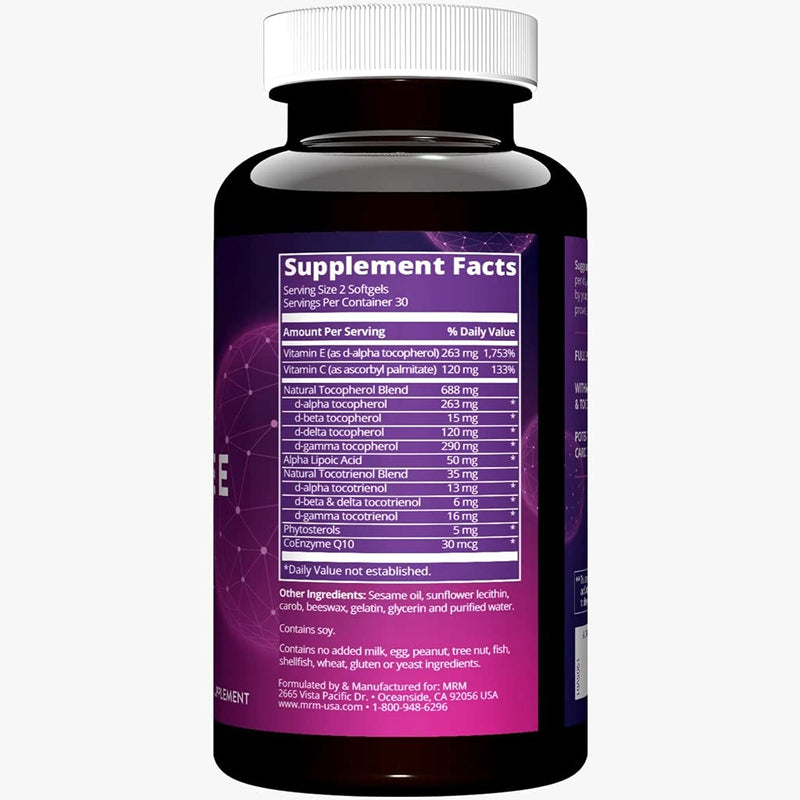 [Australia] - MRM - Complete - E™ 400 IU (d-Alpha with 25% Mixed tocopherols & 30mg tocotrienols) 60 gels 