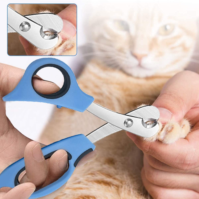 [Australia] - LATRAT Pack of 2 Tablet Dividers Scissors Pill Scissors Cutter with Stainless Steel Blade and Ergonomic Handle for Accurate Dosage of Small Large Pill Tablet 