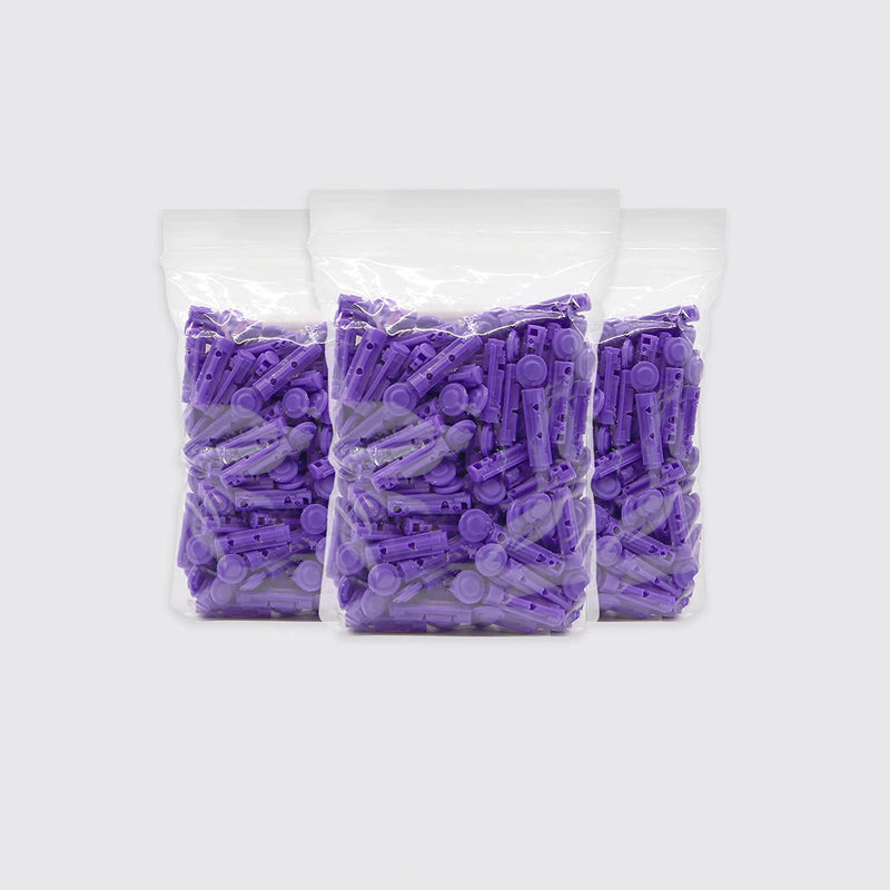 [Australia] - Ever Ready First Aid Sterile Twist-Cap Lancets 30G Purple - 300 Count 
