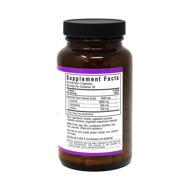 [Australia] - Bluebonnet BCAAS Vitamin Capsules, 120 Count 