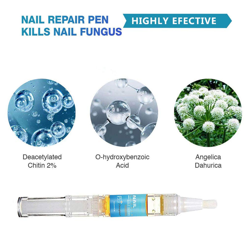 [Australia] - Nail Repair Pen,Vivoice Nail Treatment Repair Pen Nail Treatment Pen Care Solution Repair and Strengthen Toenails and Fingernails 