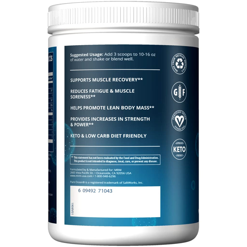 [Australia] - MRM Nutrition Reload BCAA+G Post-Workout Recovery| Watermelon Flavored| 9.6g Amino Acids| with CarnoSyn®| Muscle Recovery| Keto Friendly| 26 Servings 