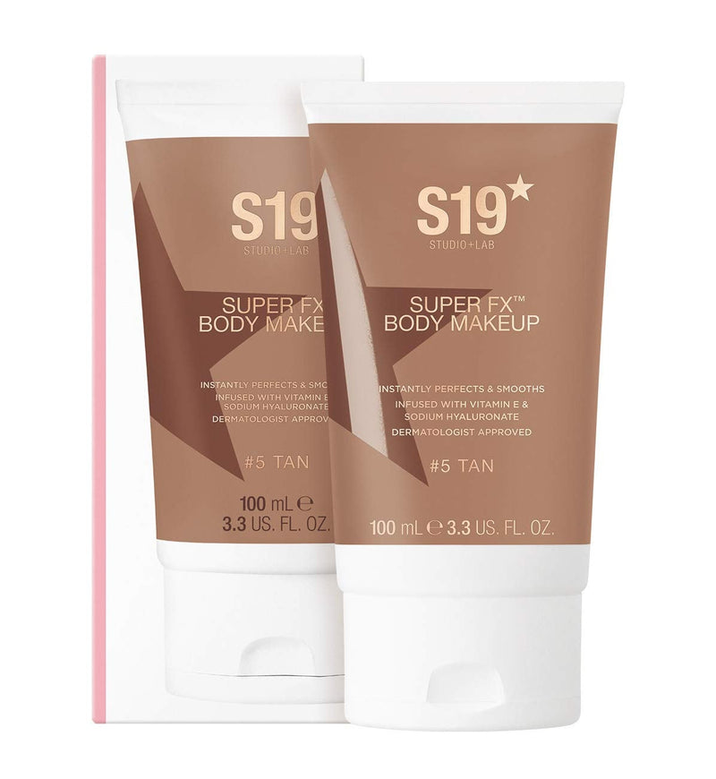 [Australia] - S19 SUPER FX Body Makeup, TAN - Smoothes & Evens Skin Tone & Texture, Hide Scars & Blemishes -100ml 