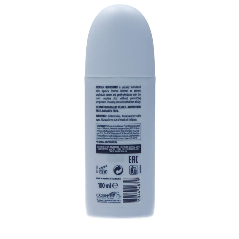 [Australia] - Bionsen Aluminium Free Mineral Protective Deodorant Paraben Free for Sensitive Skin, 100ml 