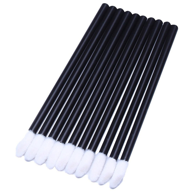 [Australia] - 200pcs Disposable Lip Brush Lip Gloss Applicators Lipstick Wands Tool Kits (200) 200 Black 