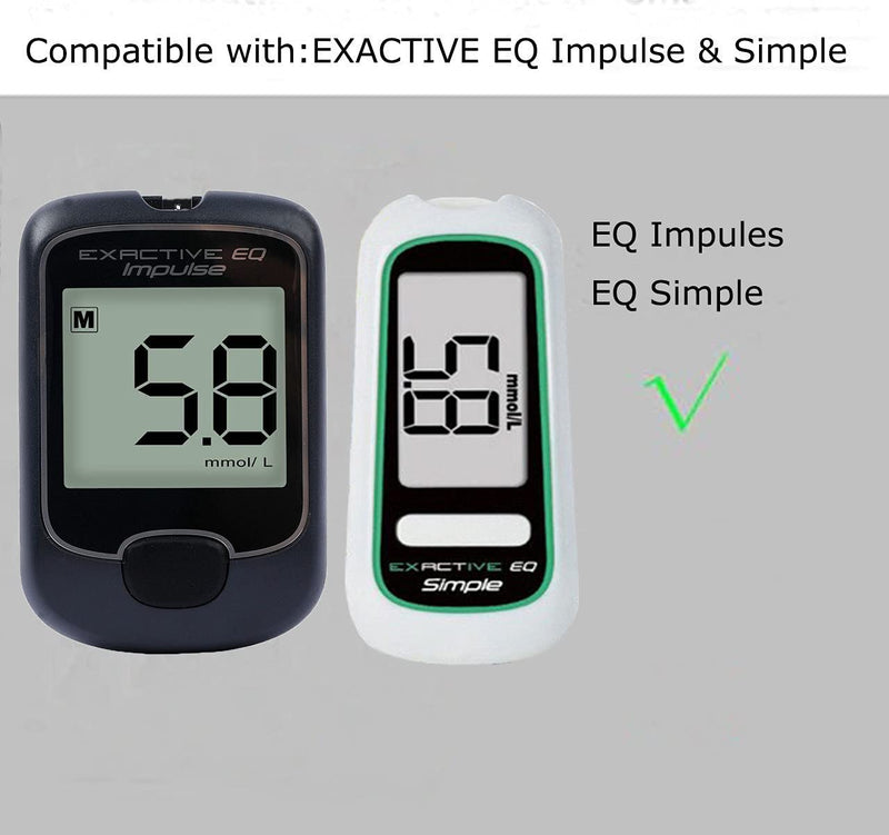 [Australia] - EXACTIVE EQ Diabetes Test Strips Blood Glucose Test Strips x 50 , Lancets x 50 Codefree Test Strips, Blood Suger Test Strips 