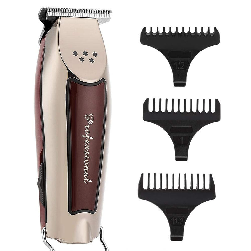 [Australia] - FILFEEL T-Blade Trimmer, 5 Star Cordless Precision Trimmer for Lining & Close Trimming, Professional Hair Cutting Kit for Barbers and Stylists (Silver) Silver 
