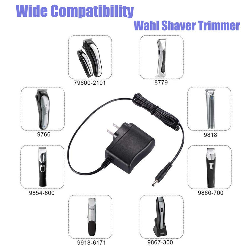 [Australia] - 4.2V AC Power Adapter Charger for Wahl 9818L 9818 9854l 9864 9876l Shaver Groomer Clipper, S004mu0400090 9854-600 97581-405 9867-300 79600-2101 97581-1105 Trimmer Power Supply Cord by iCreatin 