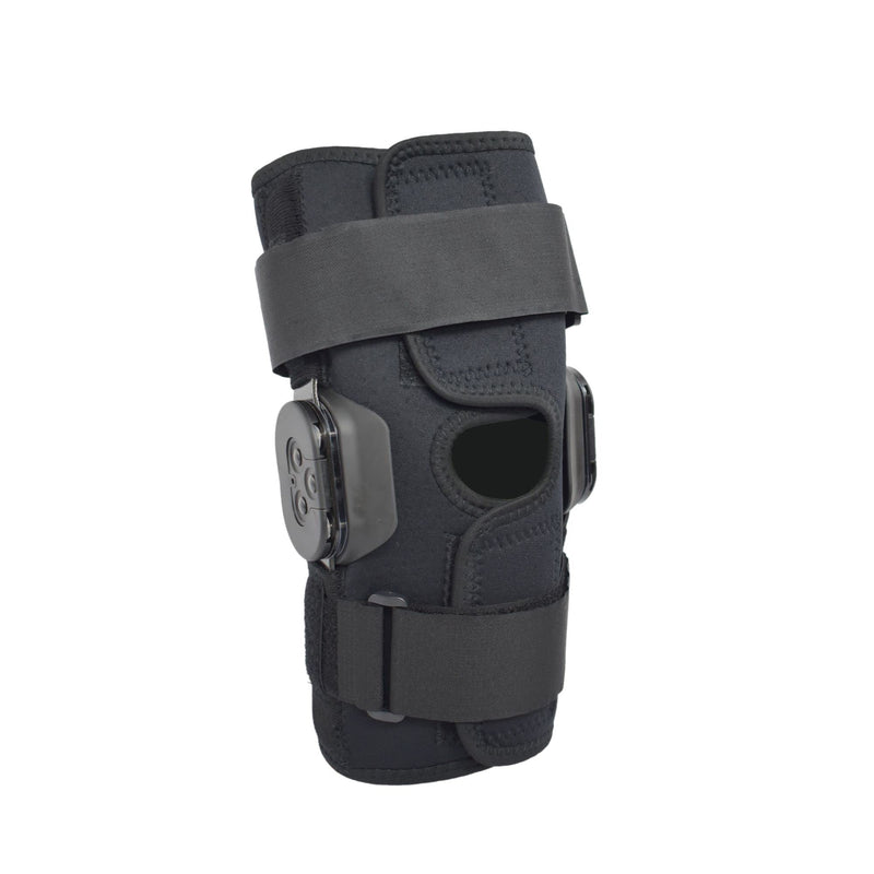 [Australia] - Plus Size Obesity External Deluxe Hinged Knee Brace for Knee Pain with Compression Knee Wrap for Overweight Men & Women Relief from Joint Pain from Meniscus Tears, Arthritis Pain by Brace Direct 2X-Large (Pack of 1) 